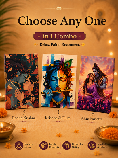 Krishnapath + Paint by Number Kit (combo)