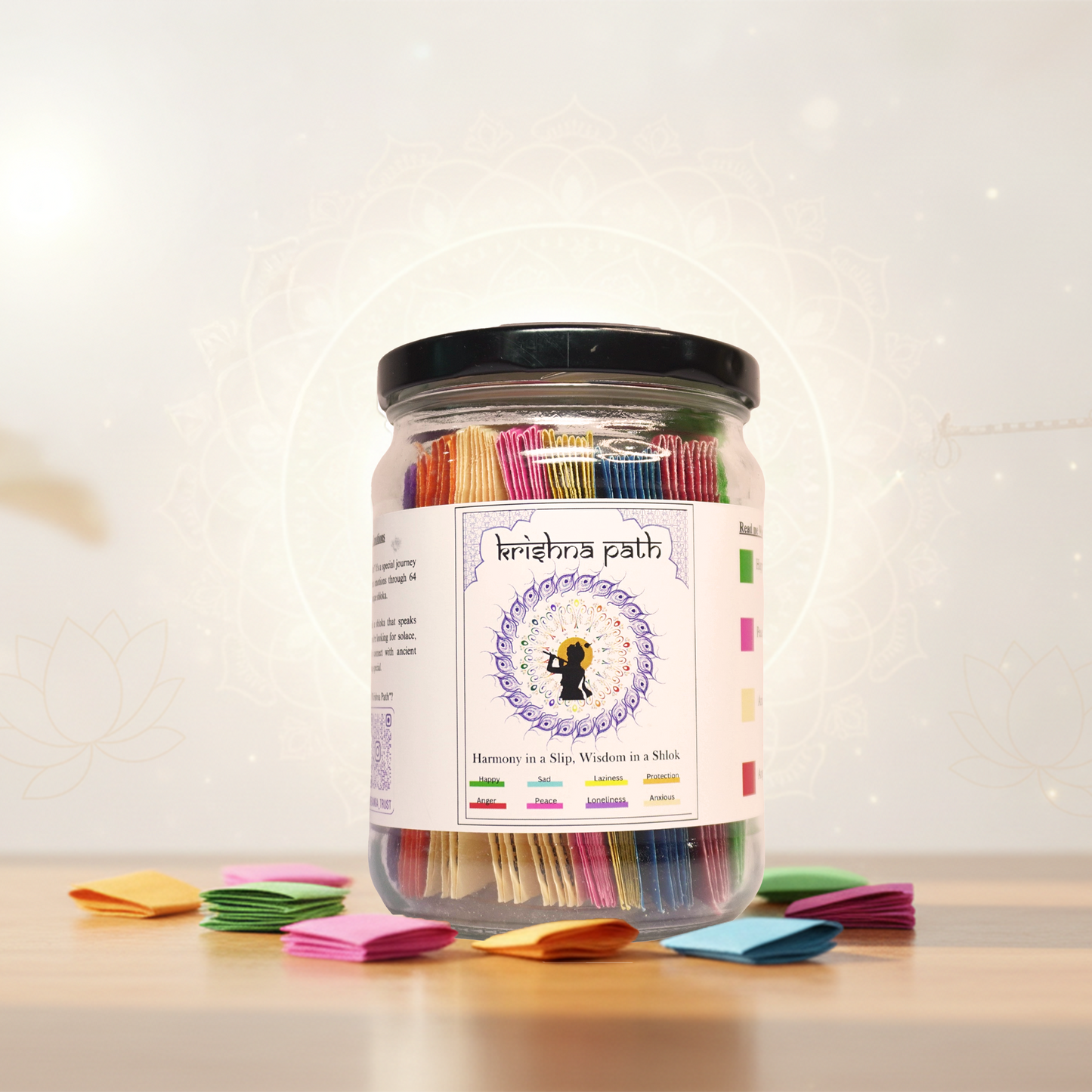 Krishna Path Gita Jar 64 Shlok