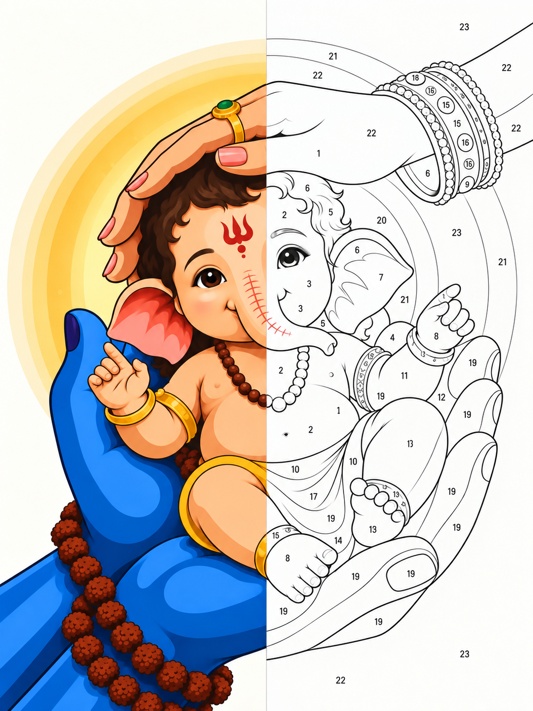 Little Ganesha – The Divine Child of Blessings